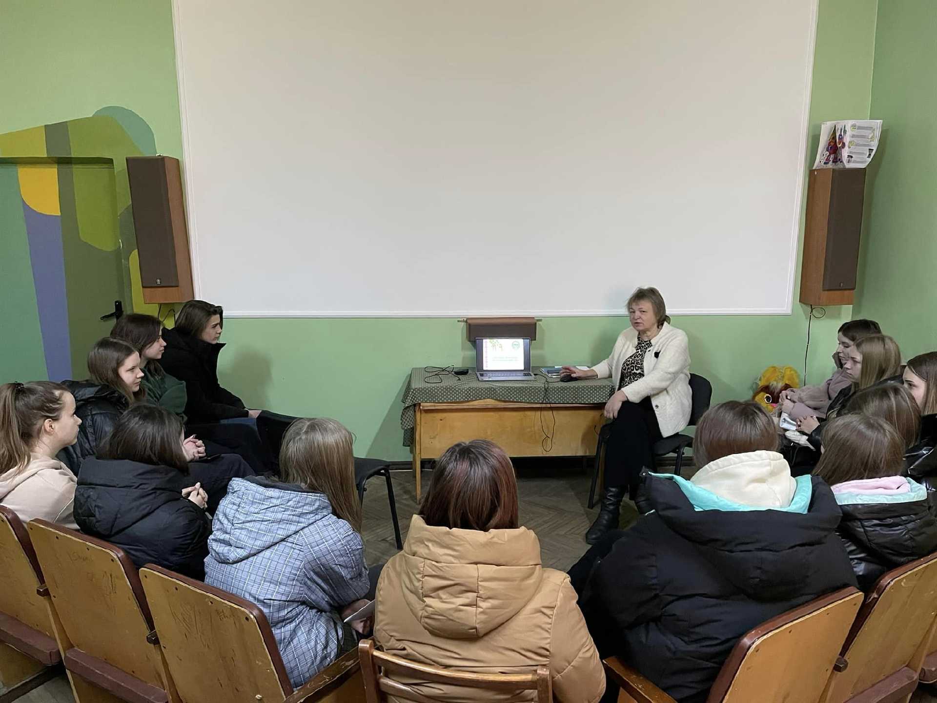 Зустріч з Аллою Новіковою, головою благодійної організації 