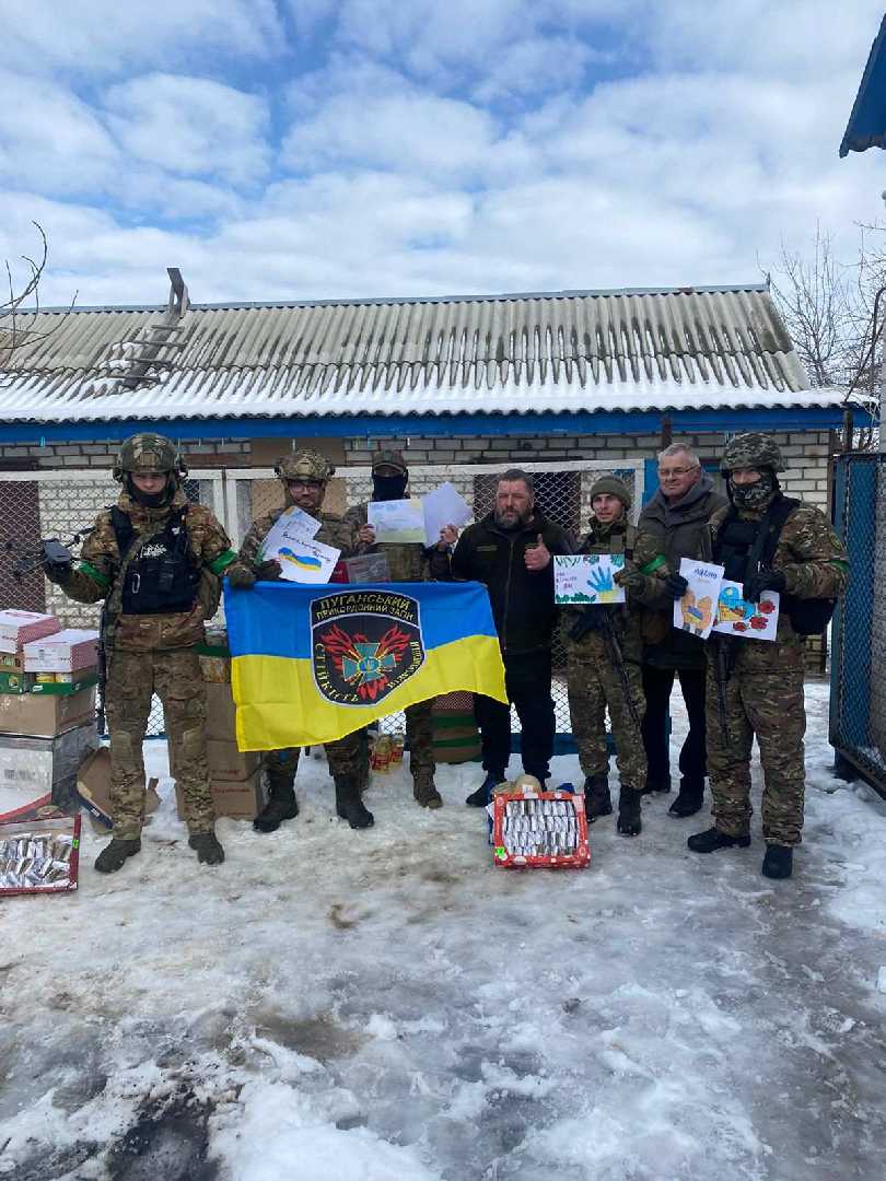 Подяка на передову