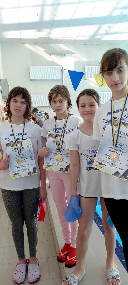 Змагання плавання