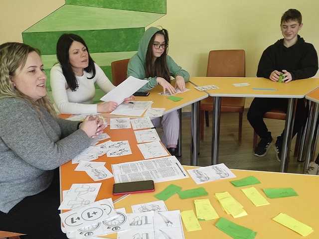 Гра-тренінг з учнями ВПО