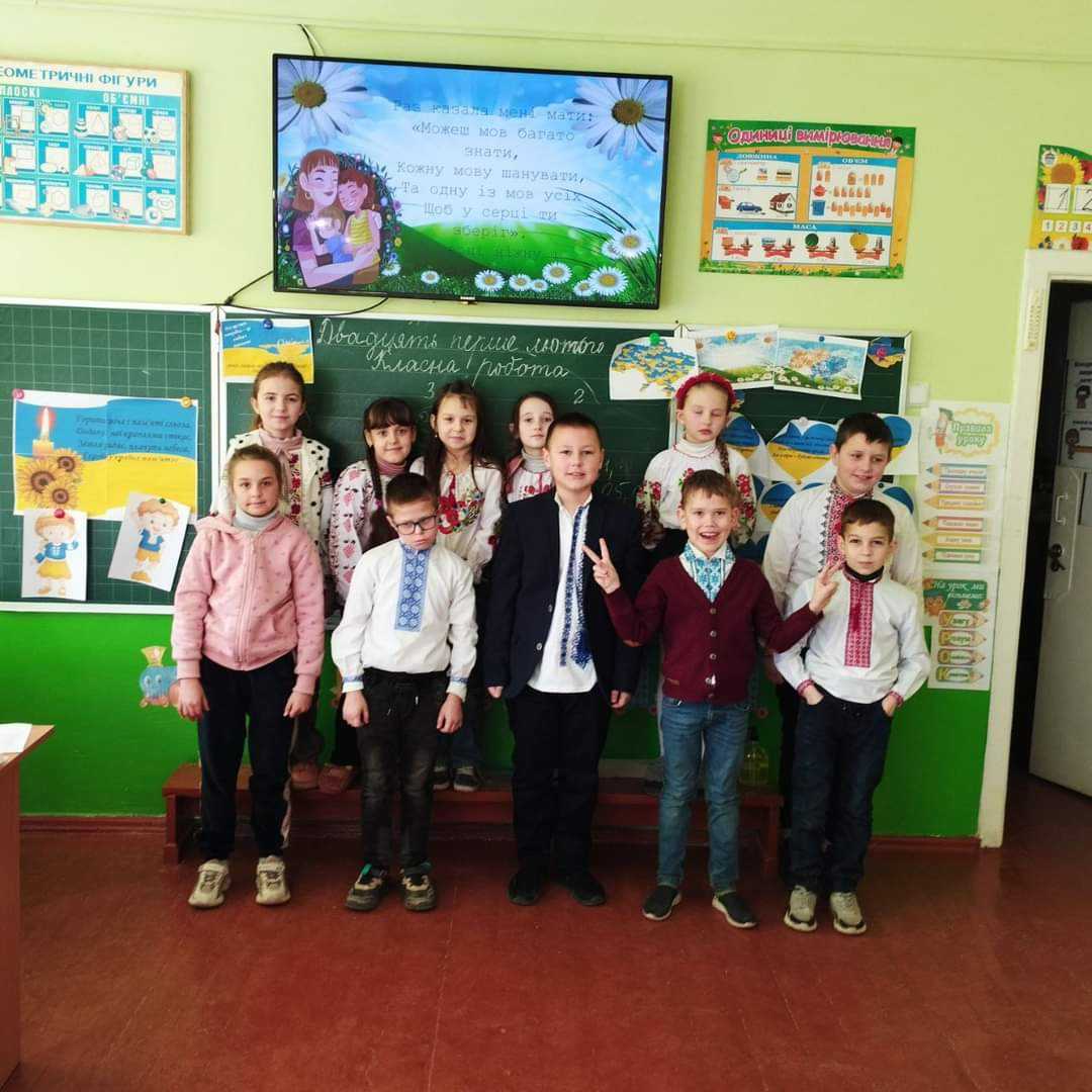  Вікторина  до дня рідної мови у 3 класі