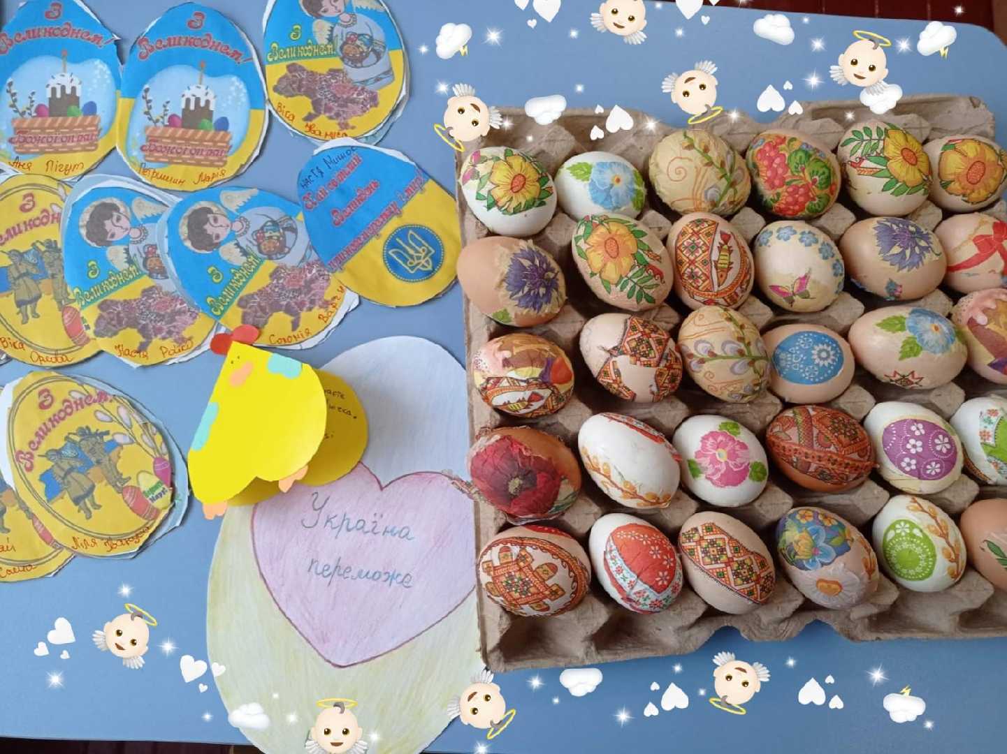 Майстер-клас із виготовлення великодніх писанок в техніці «декупаж».