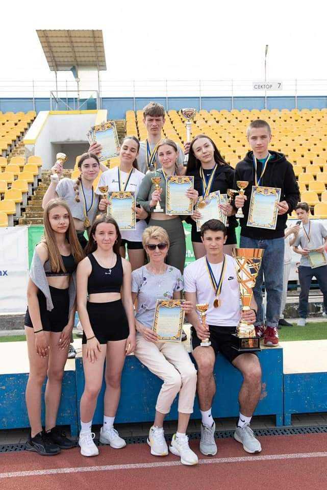 Змагання з легкої атлетики м.Ужгород