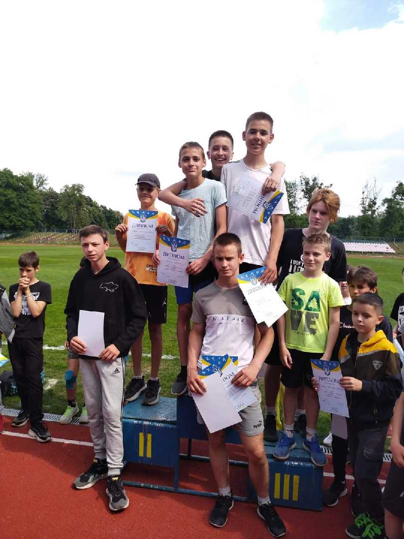 Змагання легка атлетика м.Стрий