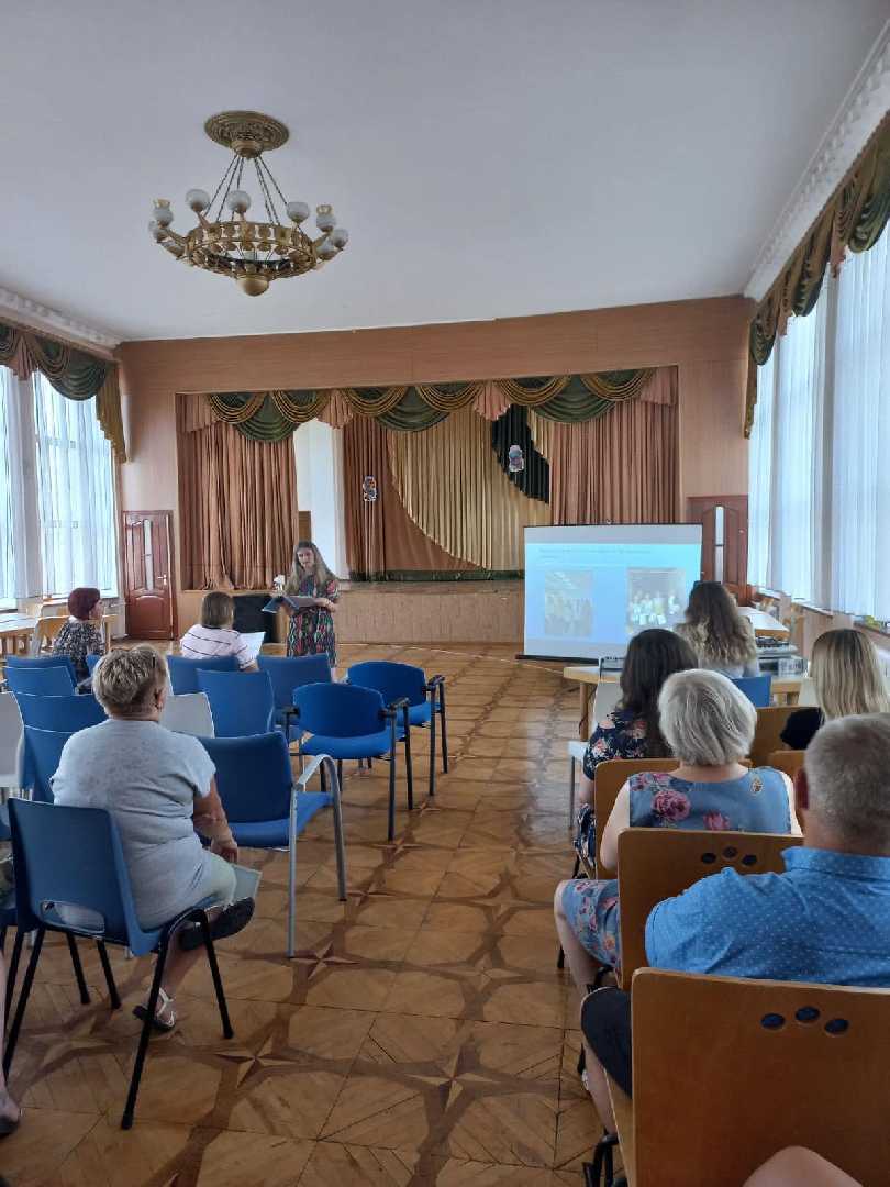 Звіт директора школи Ольги Сагайдак за 2022-2023 навчальний рік
