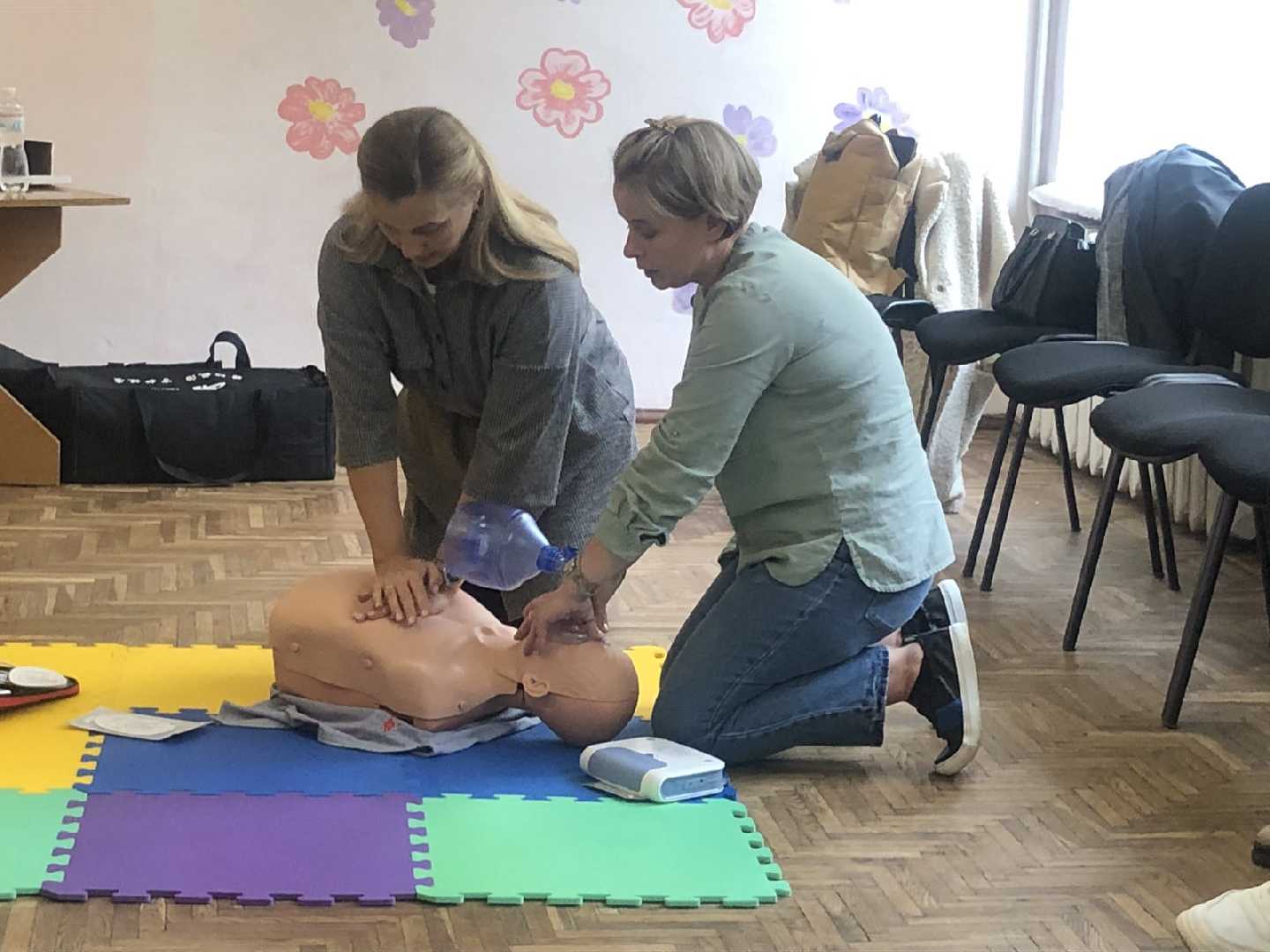 Тренінг з надання домедичної допомоги