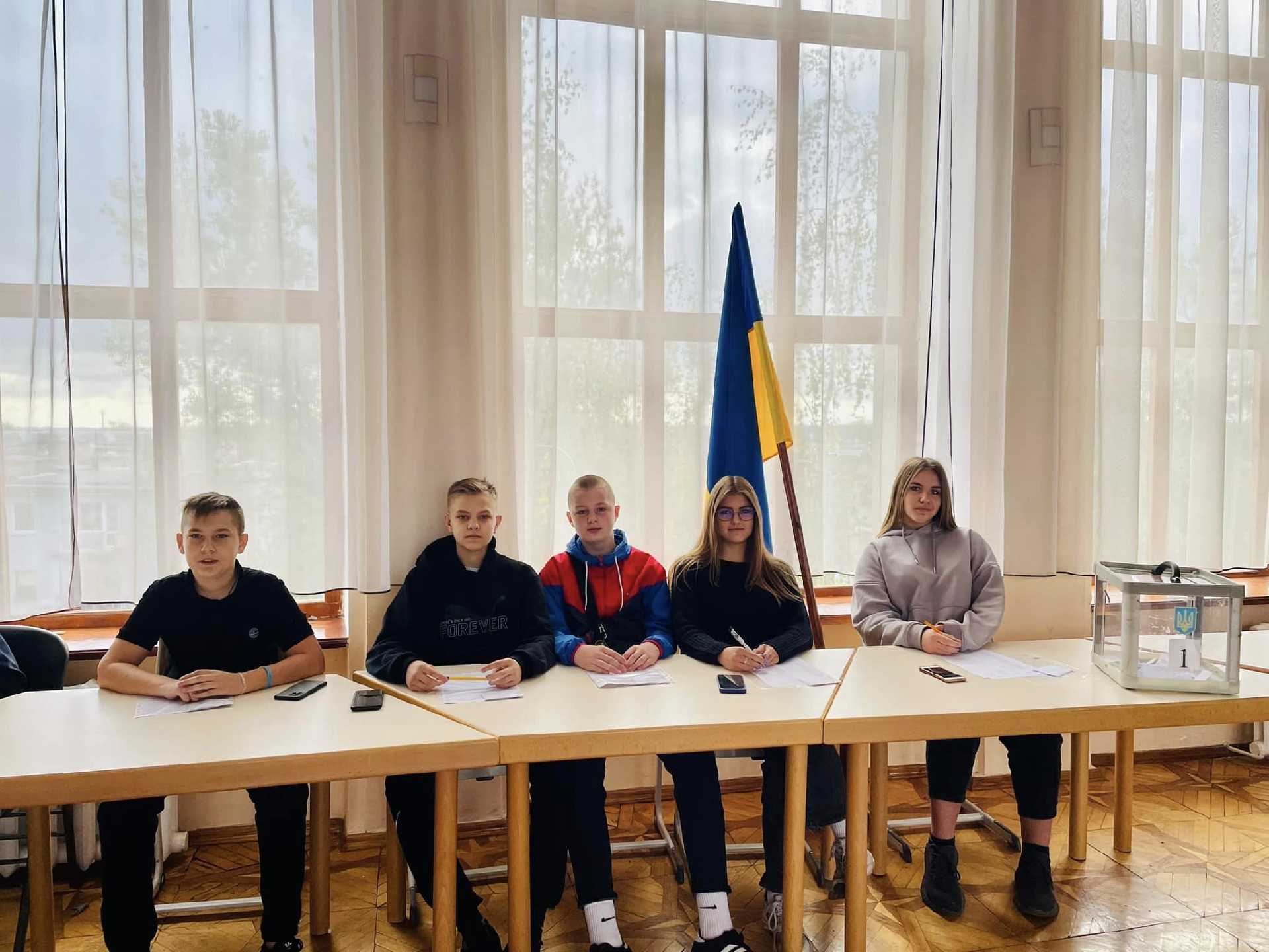 Вибори голови учнівського самоврядування 2023