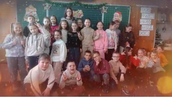 День св.Миколая - улюблене свято дітвори, тому учні 3-А класу святкували його разом.