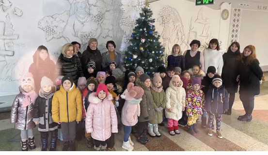 Зустріч вихованців  садочка та вчителів майбутніх першокласників.