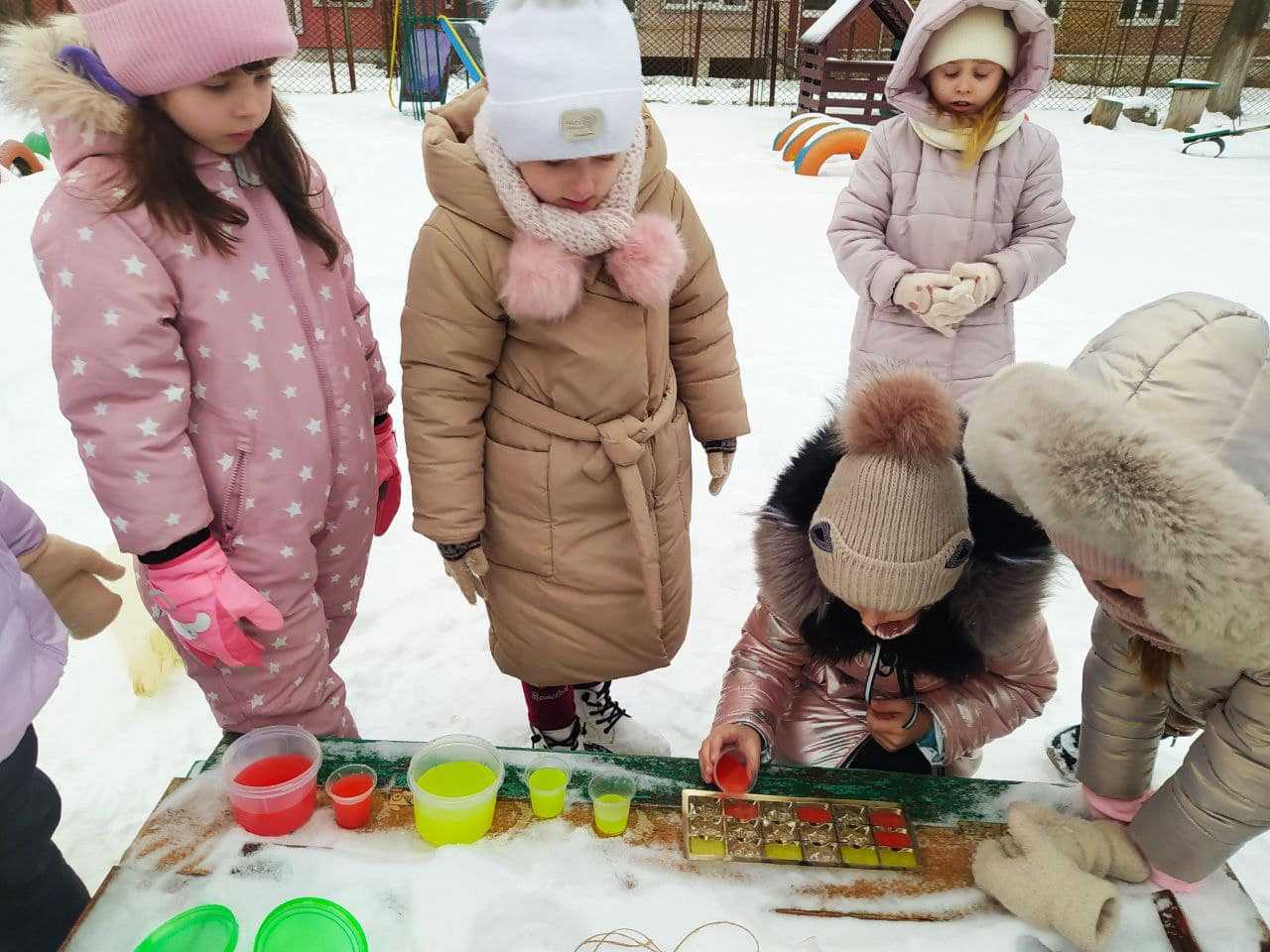 Досліди з водою