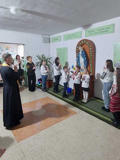 Освячення йорданською водою та відкриття Куточка духовності