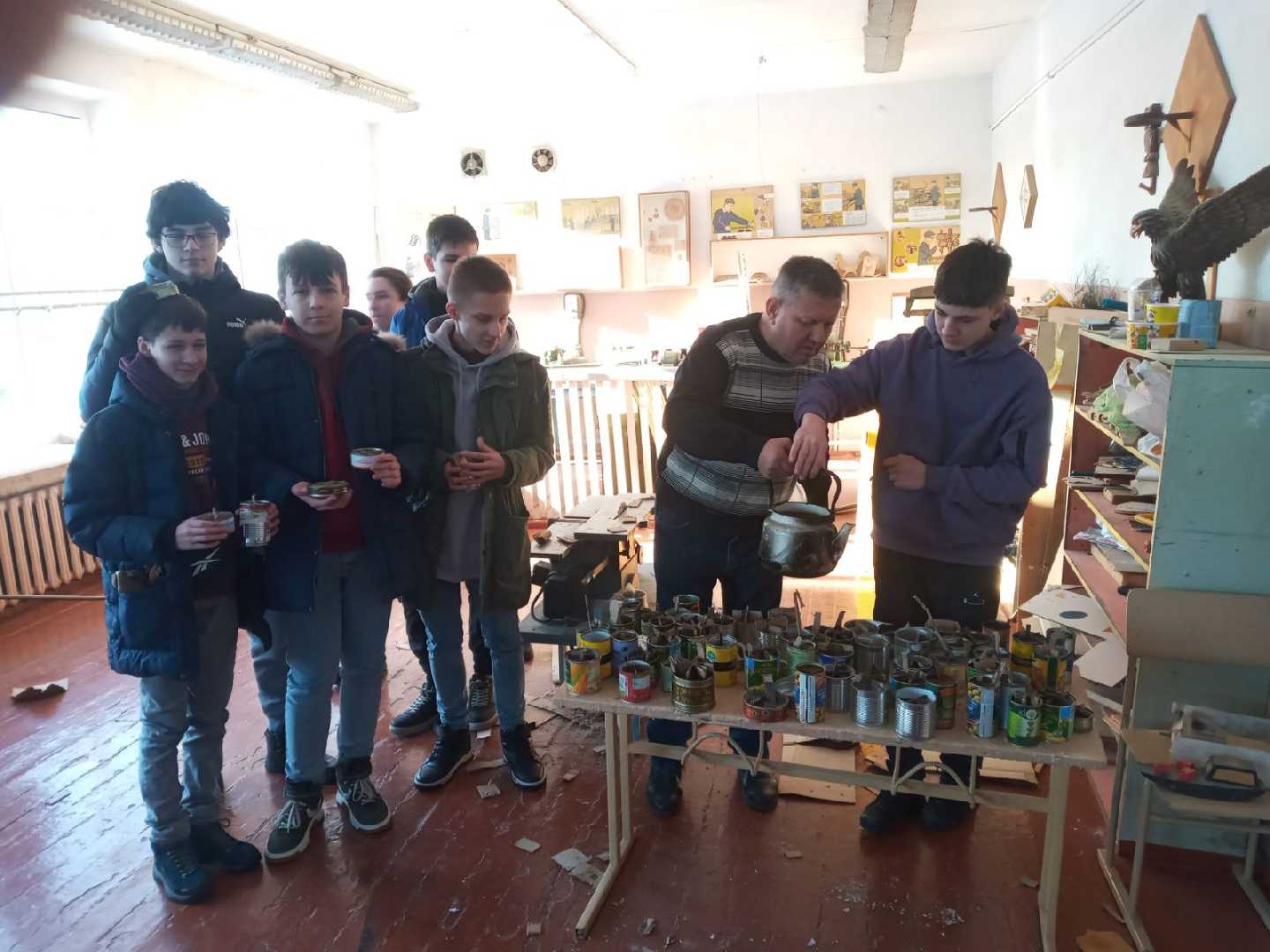 Виготовлення окопних свічок